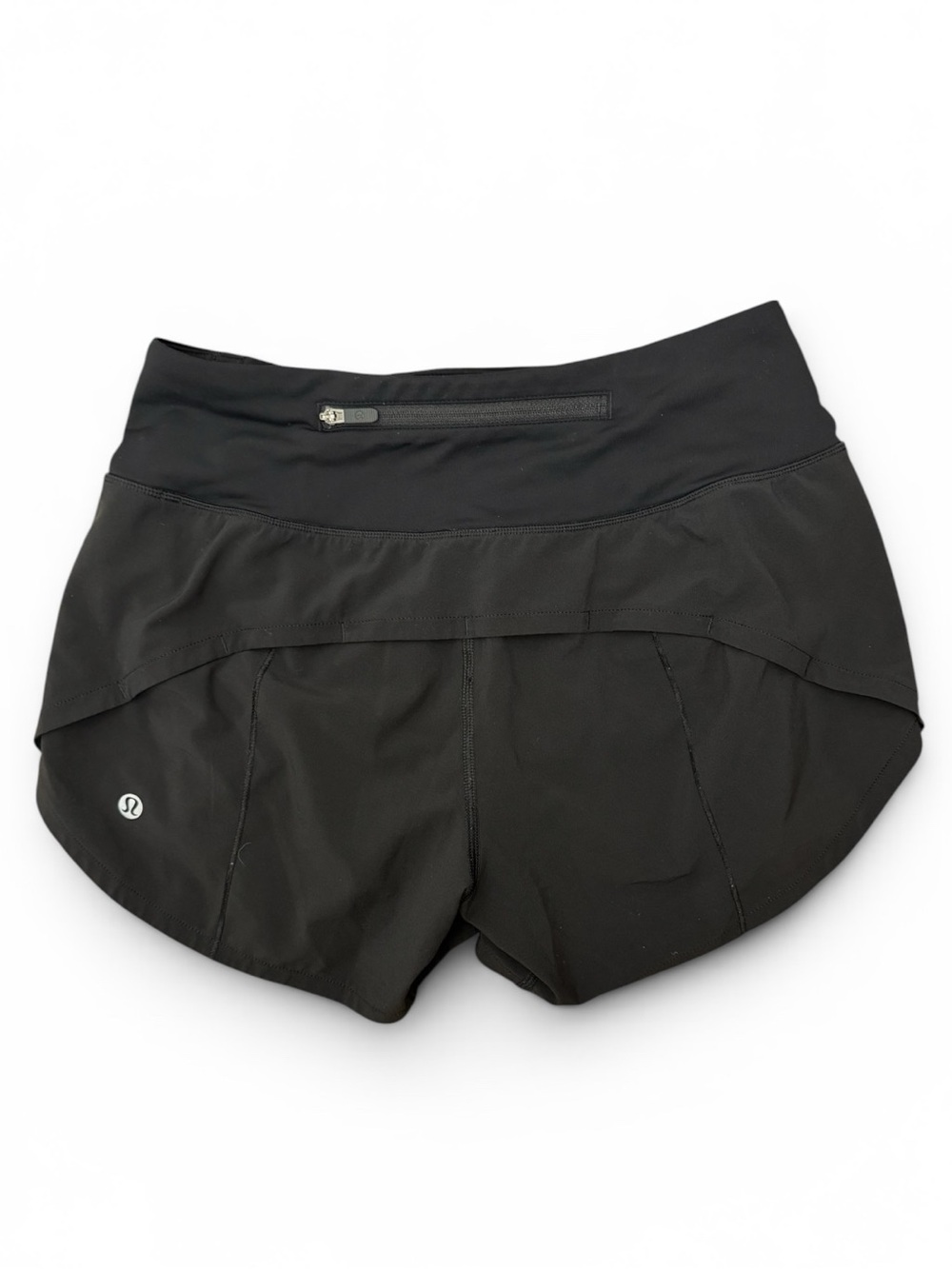 Lululemon Athletica Black Speed Up Lined Short 3.5”